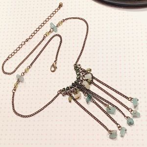 ✨ Jade stone necklace